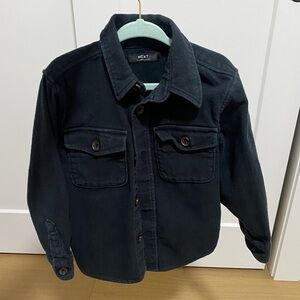 Boys denim black top